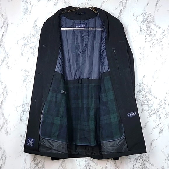 Ralph by Ralph Lauren Mens Sport Peacoat w/Removable Wool Blend Lining Sz Large - Picture 9 of 16